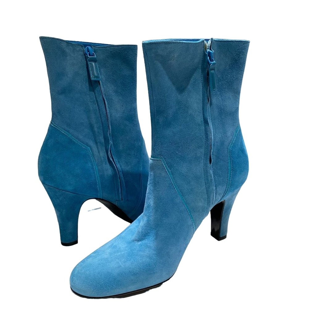 Antonio Melani Blue Suede Boots